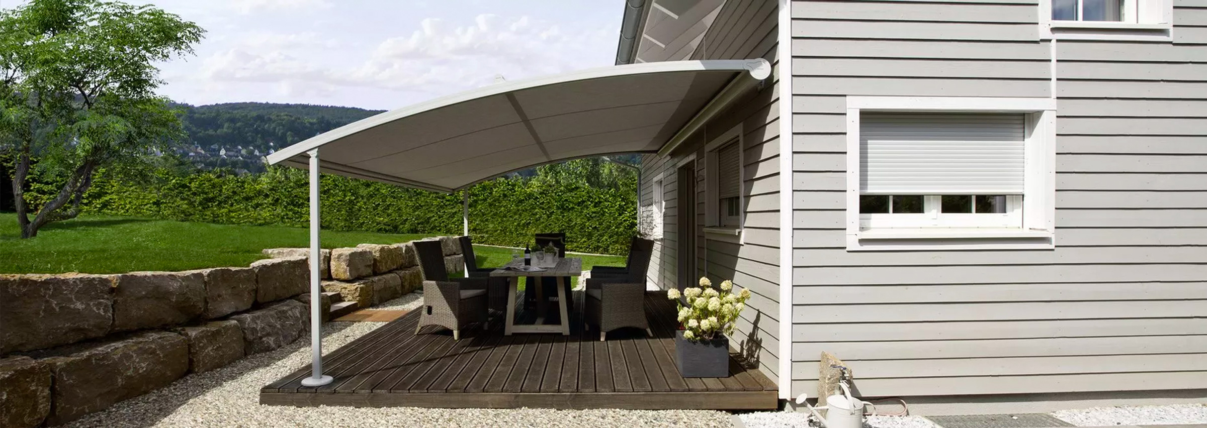 Bild einer Außenbeschattung